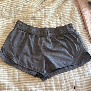 Size small. Aeropostale live love dream line. Athletic shorts in color gray